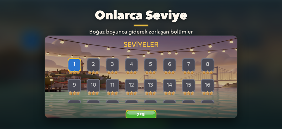 Mussel Legend — level map